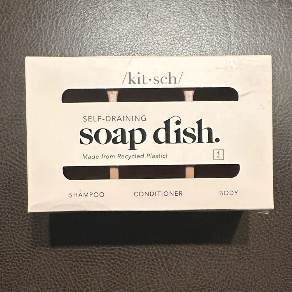 Kitsch self draining soap dish NIB